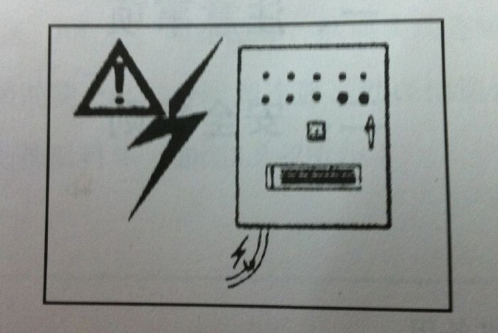 接觸電器線路造成的傷害圖